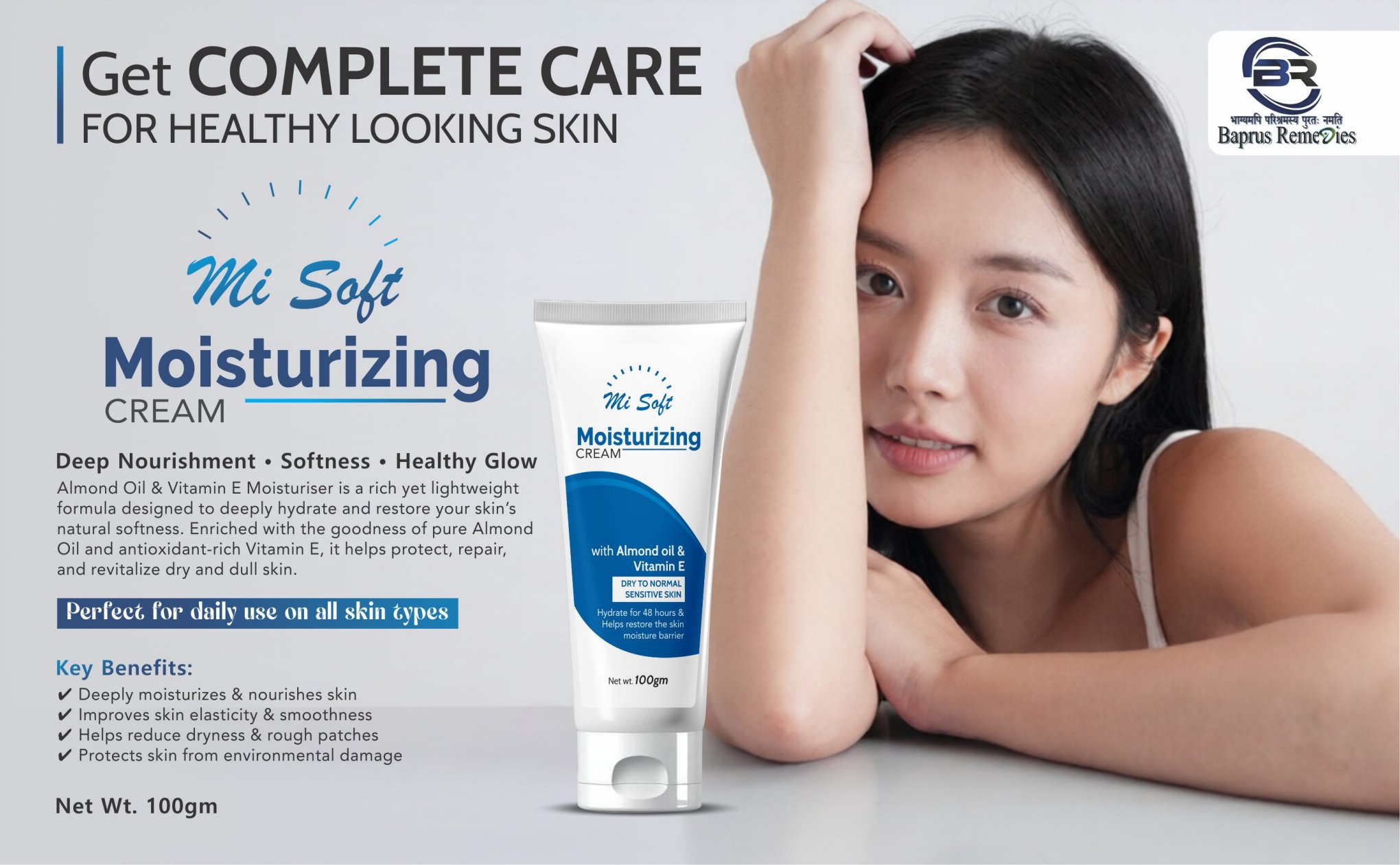Mi Soft Moisturizing Cream 100gm